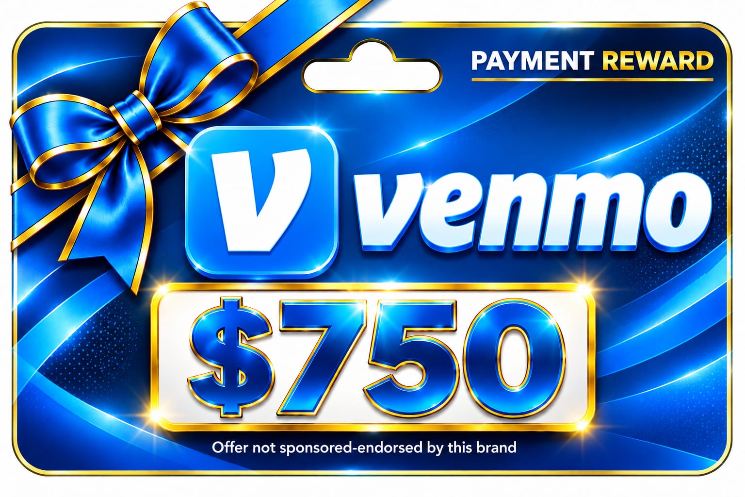 venmo Gift Card $750
